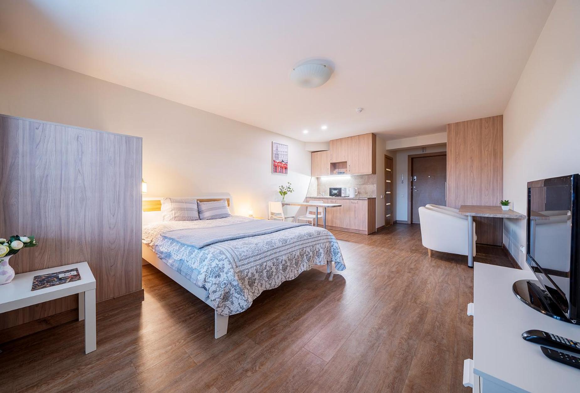 Gyneju Self Check-In Apartments Вилнюс Стая снимка