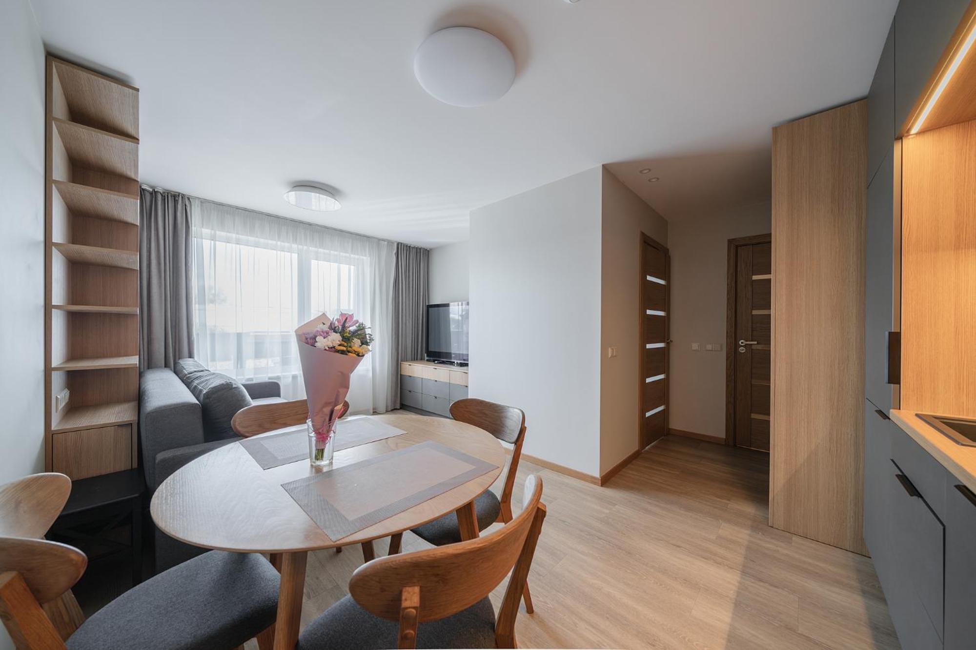 Gyneju Self Check-In Apartments Вилнюс Екстериор снимка